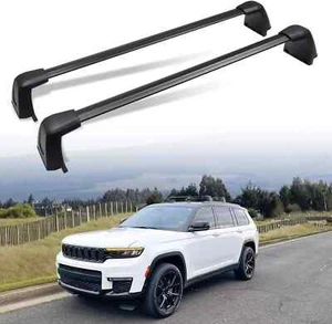 Heavy-Duty 220 lbs Load Capacity, Crossbars Fit for 2021-24 Jeep Grand Cherokee - Foto 1 di 3