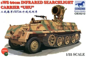 1/35 WWII German 1/35 SWS 60cm Infrared Searchlight Carrier "UHU" by Bronco - Picture 1 of 1
