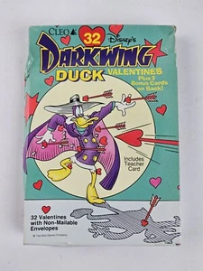 Darkwing Duck Vintage Classroom Valentines Cleo NOS Deadstock Disney 1990s NEW - Picture 1 of 7