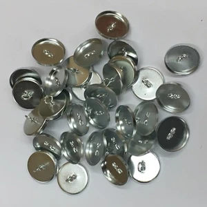 # 60 Wire Eye Backs Button Making 1 Gross 144 pc Upholstery Supplies (US138) - Picture 1 of 2