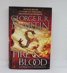 NEW Fire and Blood By George RR Martin Hardcover First Edition 1st Printing 2018 - Imagen 1 de 9