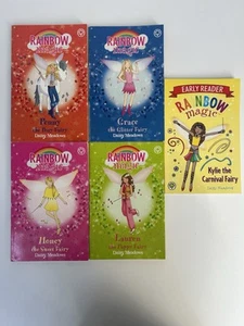 Rainbow Magic Children’s Books Daisy Meadows X5 Book Bundle Free Postage - Picture 1 of 14