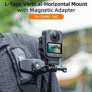 Aluminum Alloy Magnetic Adapter for DJI Osmo 360 Action Camera Accessories - Picture 1 of 10