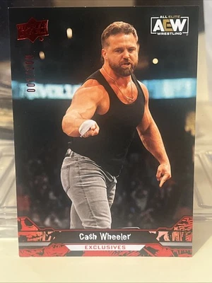 2023 UD AEW All Elite Wrestling Pink #1/100 First One Cash Wheeler #69 - Image 1 of 2
