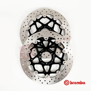 Brembo Floating Front Disc Pair to fit Yamaha FZR750R OWO1 1989-1992 - Picture 1 of 1