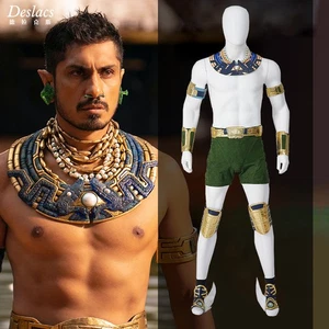 Black Panther Wakanda Forever Namor McKenzie Cosplay Costume Outfit Men Hallowee - Picture 1 of 12