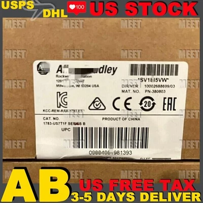 New AB 1783-US7T1F Stratix 2000 Unmanaged Switch 1783US7T1F US Free Tax - Image 1 of 4