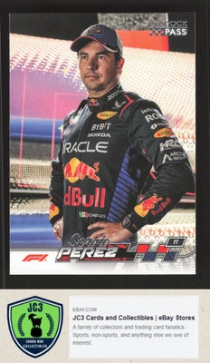 2024 Topps Paddock Pass Formula 1 #52 Sergio Perez - Oracle Red Bull Racing - Image 1 of 2