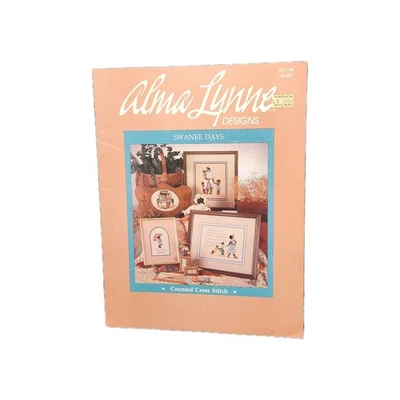 Alma Lynne Designs Swanee Days Counted Cross Stitch Booklet ALX-46 - 1985 - Image 1 of 4