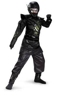 VESTIDO ELEGANTE DE LUJO NINJA SAMURAI NIÑO NIÑOS HALLOWEEN LIBRO SEMANA DISFRAZ - Imagen 1 de 2
