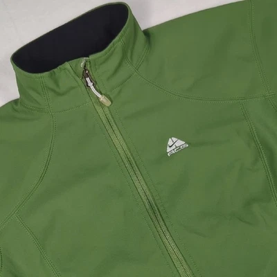Chaqueta para mujer Nike ACG Soft Shell cremallera completa verde talla pequeña Foto 1 de 4