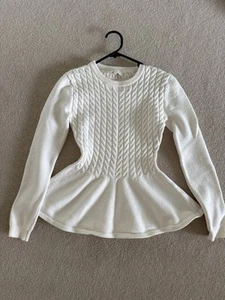 ted baker white sweater size1 - Picture 1 of 6
