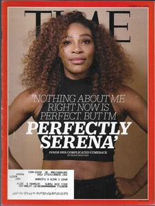 Time Magazine 27. August 2018 - Perfekt Serena - Serena Williams - Bild 1 von 2