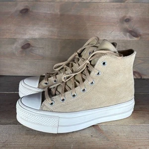 Converse chuck Taylor all star lift womens size 7.5 shoes brown platform sneaker - Picture 1 of 8