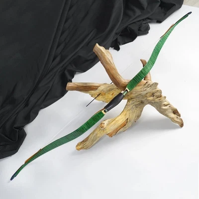 AF Archery 54" Traditional Bow Turkish Recurve Bow Laminated Hunting Bow 40lbs - Image 1 of 4