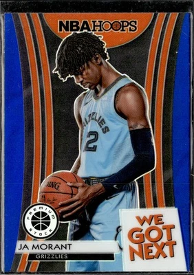 2019-20 Hoops Premium Stock #19 Ja Morant We Got Next Blue - Image 1 of 2