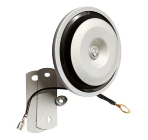 12V High Tone Car Bike Van Boat Siren Lorry Disc Horn Twin Spade Classic Noise - Picture 1 of 3
