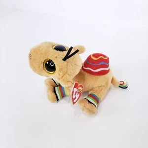Ty Beanie Boo's 9 Zoll Jamal Plüsch Medium hellbraun kamel bunt Höcker Beine & Schwanz Spielzeug - Bild 1 von 10