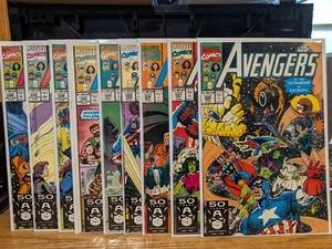Avengers 9 Bücher Lot 330 331 332 333 334 335 336 338 339 Marvel Comics 1991 - Bild 1 von 6