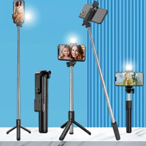 Universal 41-inch Selfie Stick Tripod Stand for Cell Phone with Bluetooth Remote - Picture 1 of 12