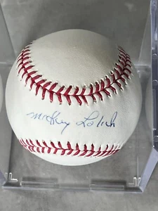 Mickey Lolich Signed Official MLB Baseball S&F Sports Cards Cert - Picture 1 of 3