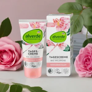 Alverde Wild Rose Face Cream, 50 ml - Picture 1 of 4