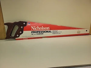 Nicholson 80019 Model 300 Professional Handsaw 26" 8 Point NOS USA - Picture 1 of 24