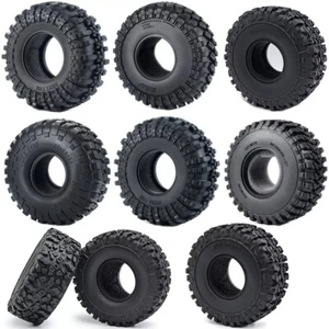 1.9" 2.2" Gummireifen Radreifen für RC 1/10 Axial SCX10 D90 TRX-4 Crawler Car - Picture 1 of 36