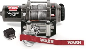 Warn Vantage 2000 Series 12 Volt DC Powered Electric ATV Winch  2000-Lb - Picture 1 of 5