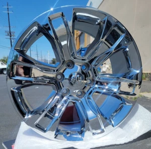 4- 20" Dodge Ram 1500 Truck Chrome wheels rims Factory OEM 2019 2020 2678 - Bild 1 von 6