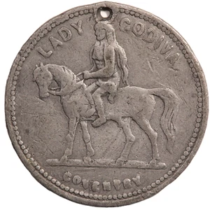 ANTQUE COVENTRY "TO COMMEMORATE THE REVIVAL OF THE LADY GODIVA" MEDAL (#7472) - Picture 1 of 2