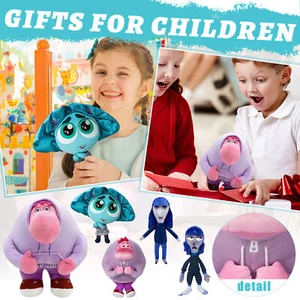 Inside out 2 Plush Toy Anxiety Ennui Envy Stuffed Doll Toy Kids Boys Girls Gifts - Picture 1 of 27