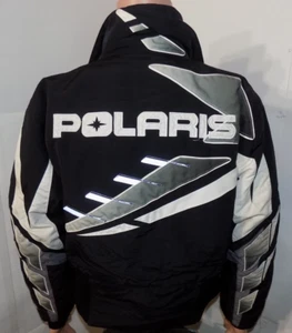 Giacca Snowmobile Vintage Polaris (Piccola/Media) Bordo Classica anni 2000 Racing XC - Foto 1 di 8
