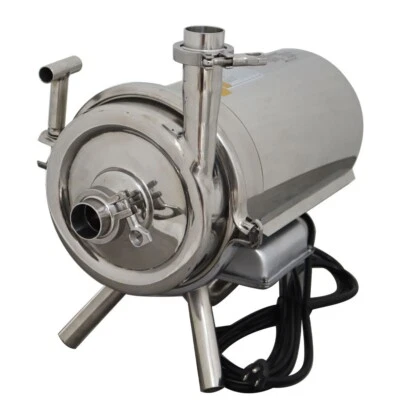 304 Food Grade Stainless Steel Centrifugal Pump Sanitary Beverage Pump 5T/h 110V - Image 1 of 4