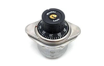 Master Lock Combination Locker Hinge on Left Model 1655 W/ Soft Touch Dial W/Com