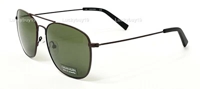 NUEVO CON ETIQUETAS Calvin Klein CK19132S Marrón Verde Hombres Gafas de sol Idea de regalo /257/ NUEVO  Foto 1 de 4