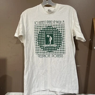 80’s California benefit Make-A-Wish telephone pioneers Rancho Murietta T-shirt - Image 1 of 4