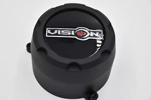 Vision 398 Manx 412 Rocker C398SB-8V Satin Black Center Cap 8x6.5 8x180 8x170 - Picture 1 of 17