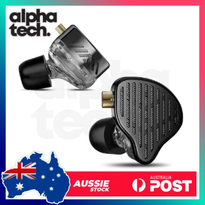 KZ x HBB PR2 In-Ear Metal Earphones Planar Magnetic Driver IEM HIFI Headphones - Image 1 of 4