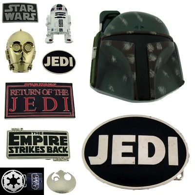 Star Wars Hebilla de Cinturón Halloween Hombres Disfraz Juegos con disfraces Boba Fett Rock Rebelde Western Foto 1 de 4