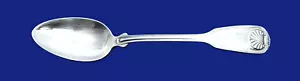 Reed & Barton COLONIAL SHELL 18/8 Stainless Flatware -- Teaspoon 6" - Picture 1 of 2
