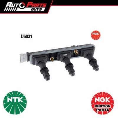 NGK Ignition Coil Cyl 2, 4 & 6 fits Holden Vectra ZC 3.2L V6 03 - 06 | U6031 - Image 1 of 2