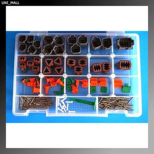 191 PCS DEUTSCH DT Genuine CONNECTORS KIT 14-16AWG Solid Contacts (Made in USA) - Picture 1 of 4