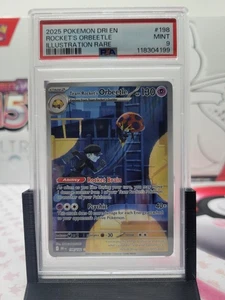 Team Rocket's Orbeetle 198/182 Sv10: Destined Rivals Holo 2025 PSA 9 - Imagen 1 de 4