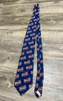 Nueva corbata de baloncesto de los Houston Rockets vintage con licencia oficial de la NBA Foto 1 de 2