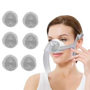 6 Pack Nasal CPAP Mask Liners Compatible with N20 Nasal Mask Cushions Soft Th... - Picture 1 of 6
