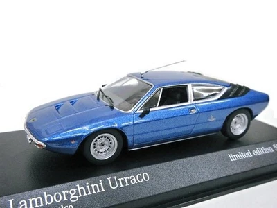Minichamps 1/43 Lamborghini Urraco P250S (Blue) 1974 European Limited Edition - Image 1 of 3
