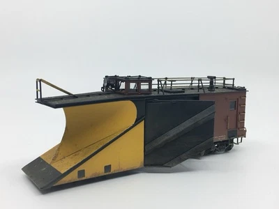 HO Overland Models OMI 3839 Brass New York Central Russell Snowplow NYC - Image 1 of 4