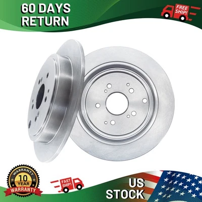 12.32 inch Rear Disc Brake Rotors Set for 2001 - 2006 Acura MDX Honda Pilot Foto 1 de 4