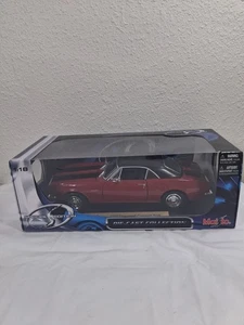 Maisto 1967 Chevy Camaro Z-28 Red Special Edition 1:18 Diecast New In Box JD1053 - Picture 1 of 10